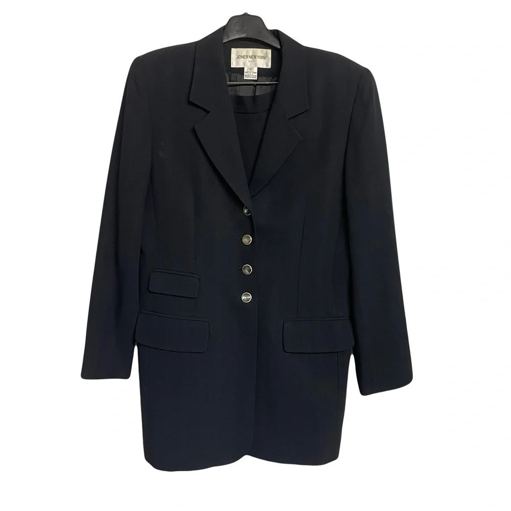 Jones New York navy women’s suit size 8